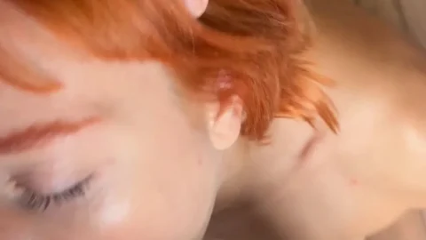 Dolly Dyson – Slutty Redhead Gives BBC Sloppy Deepthroat