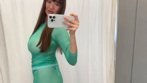 Sasha Hu Sasha Araki – 4K No Bra Trend Try-On Haul