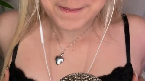ASMR Janina – JOI Whispers & Soft Teasing in Black Lace
