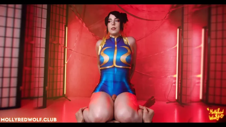 MollyRedWolf – Creampie sauvage dans la chatte de Chun-Li en 4K